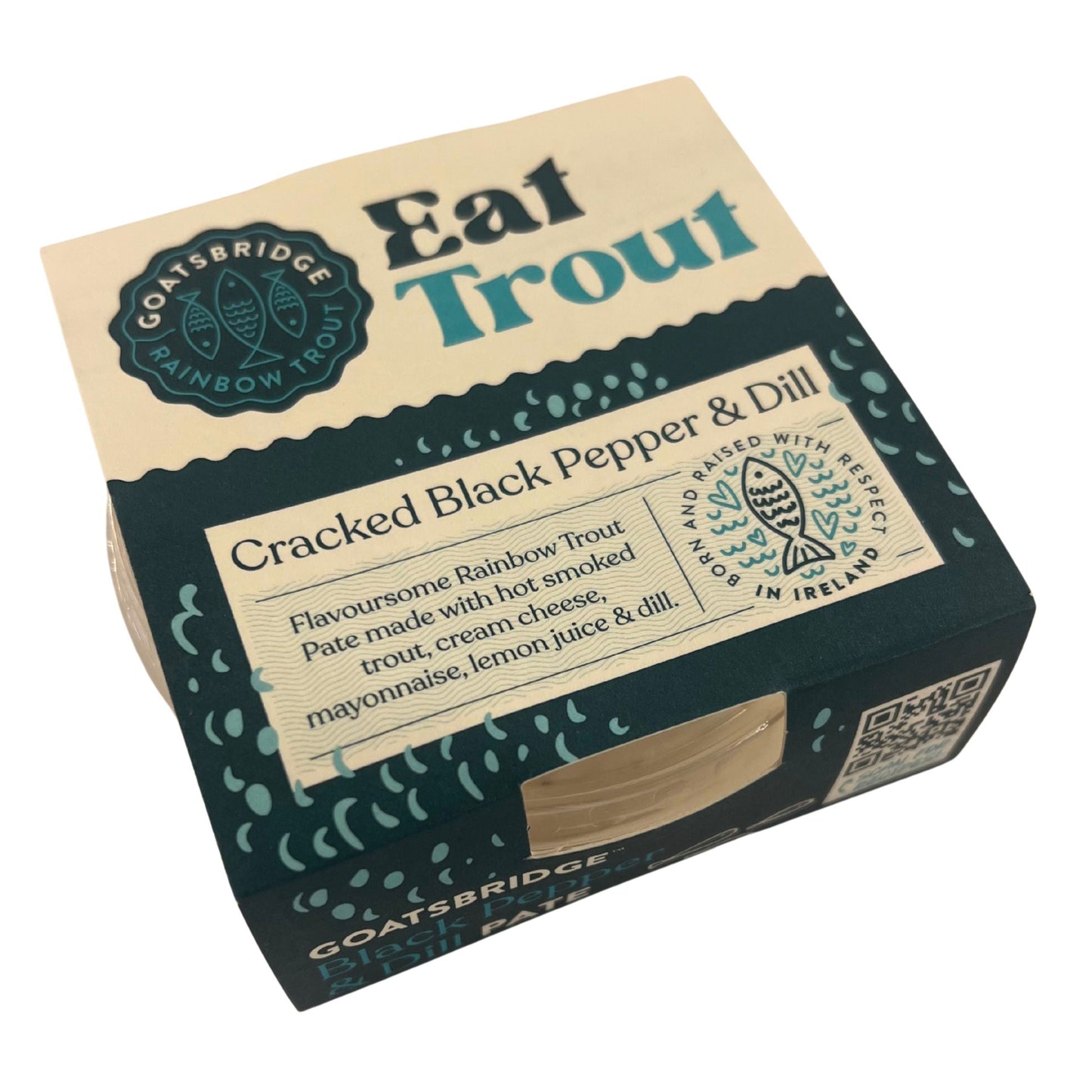 Goatsbridge Cracked Black Pepper Trout Pate 125G Case of 8